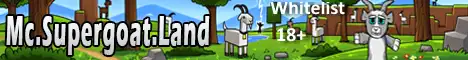 Баннер сервера Super GoatLand