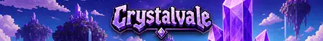 Баннер сервера CrystalvaleMC